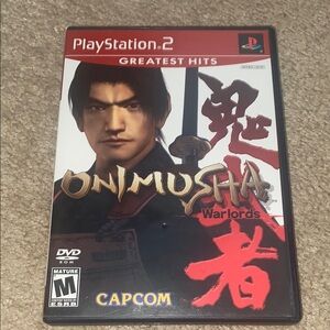 Onimusha Warlords for PlayStation 2 - Black and Red